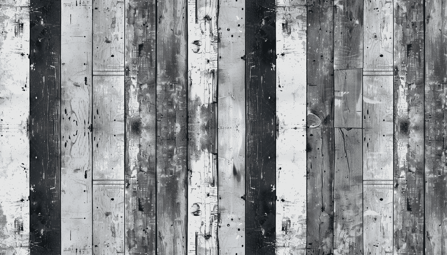 Faux Shiplap Wallpaper, Vintage look, Weathered texture