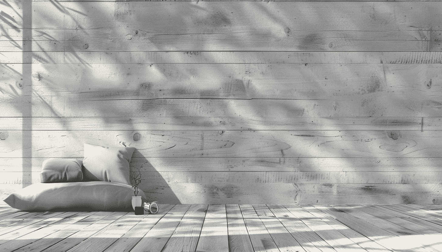 Faux Shiplap Wallpaper, Vintage look, Weathered texture