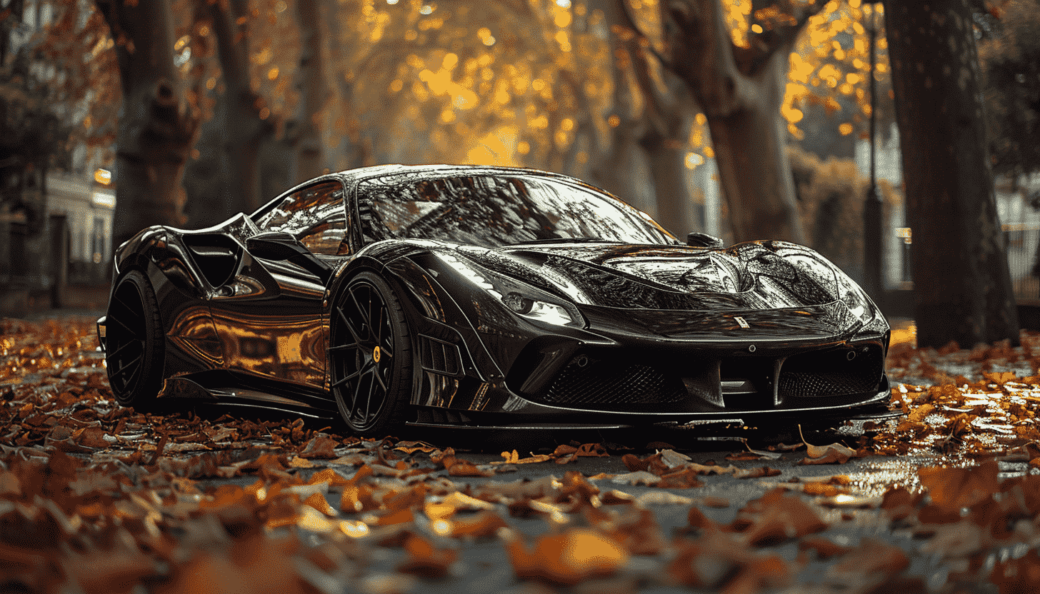 Ferrari Wallpaper, Sporty ride, High-performance motif - Png Aura