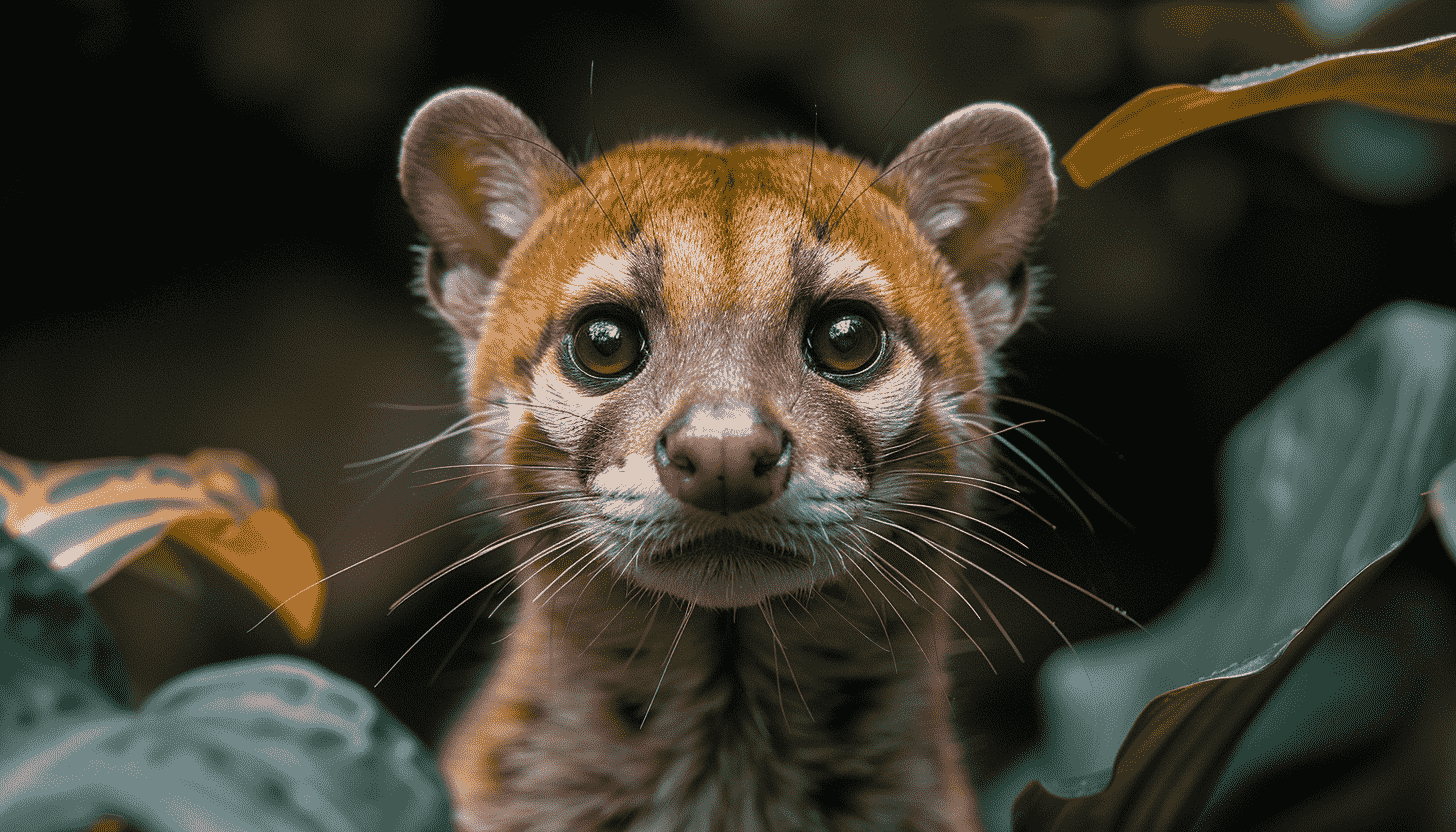 fossa wallpaper, Fossa illustration, Animal wallpaper