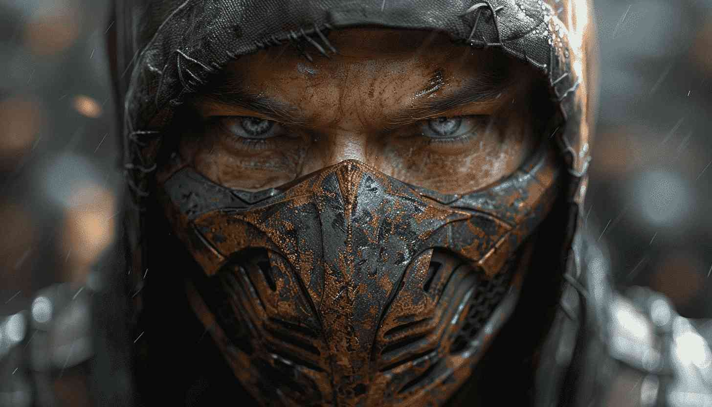 Dark, Gritty Warrior, Laptop Wallpaper