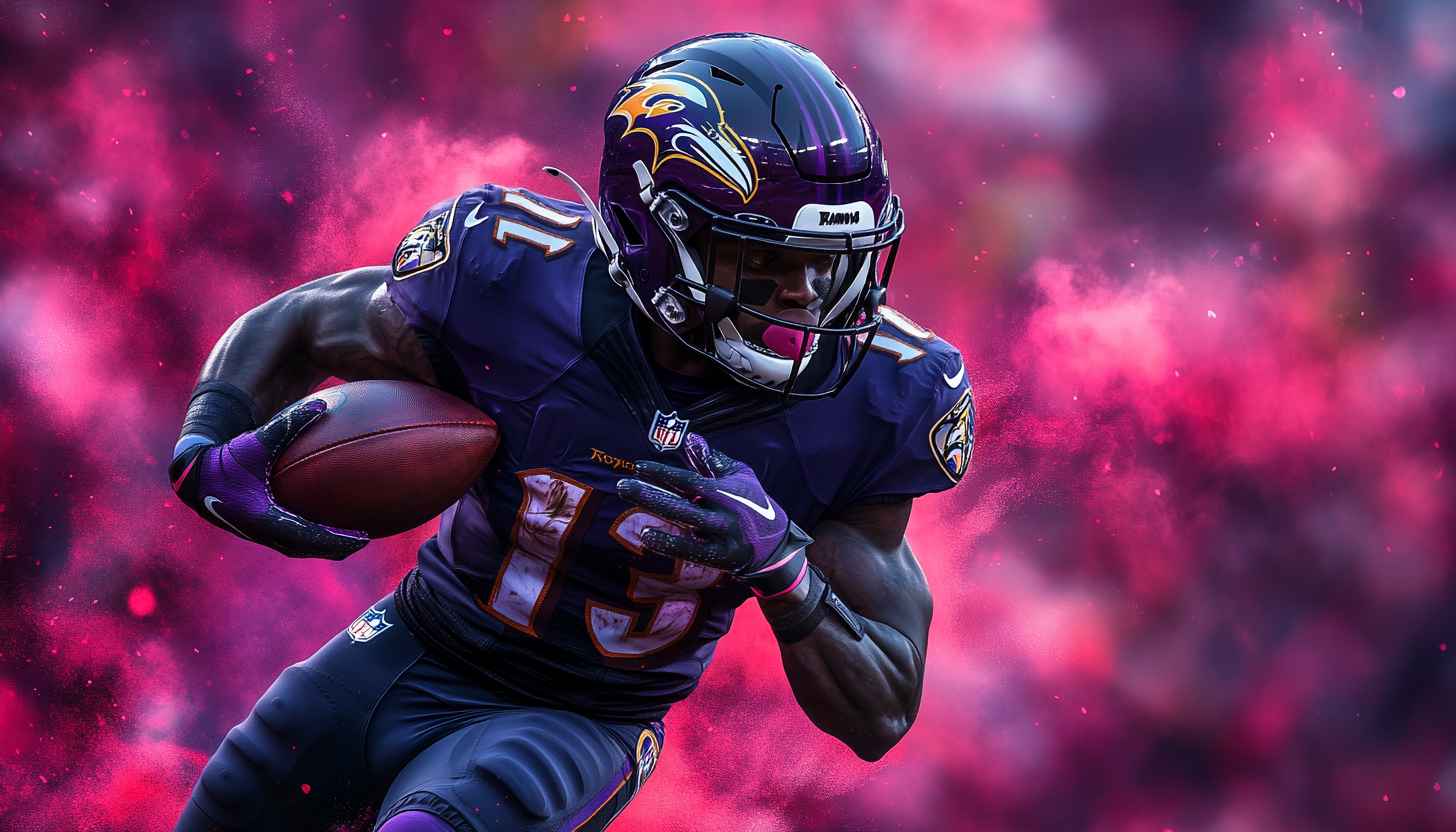 Baltimore Ravens Wallpaper: NFL Football Player Wallpaper for Sports Fans