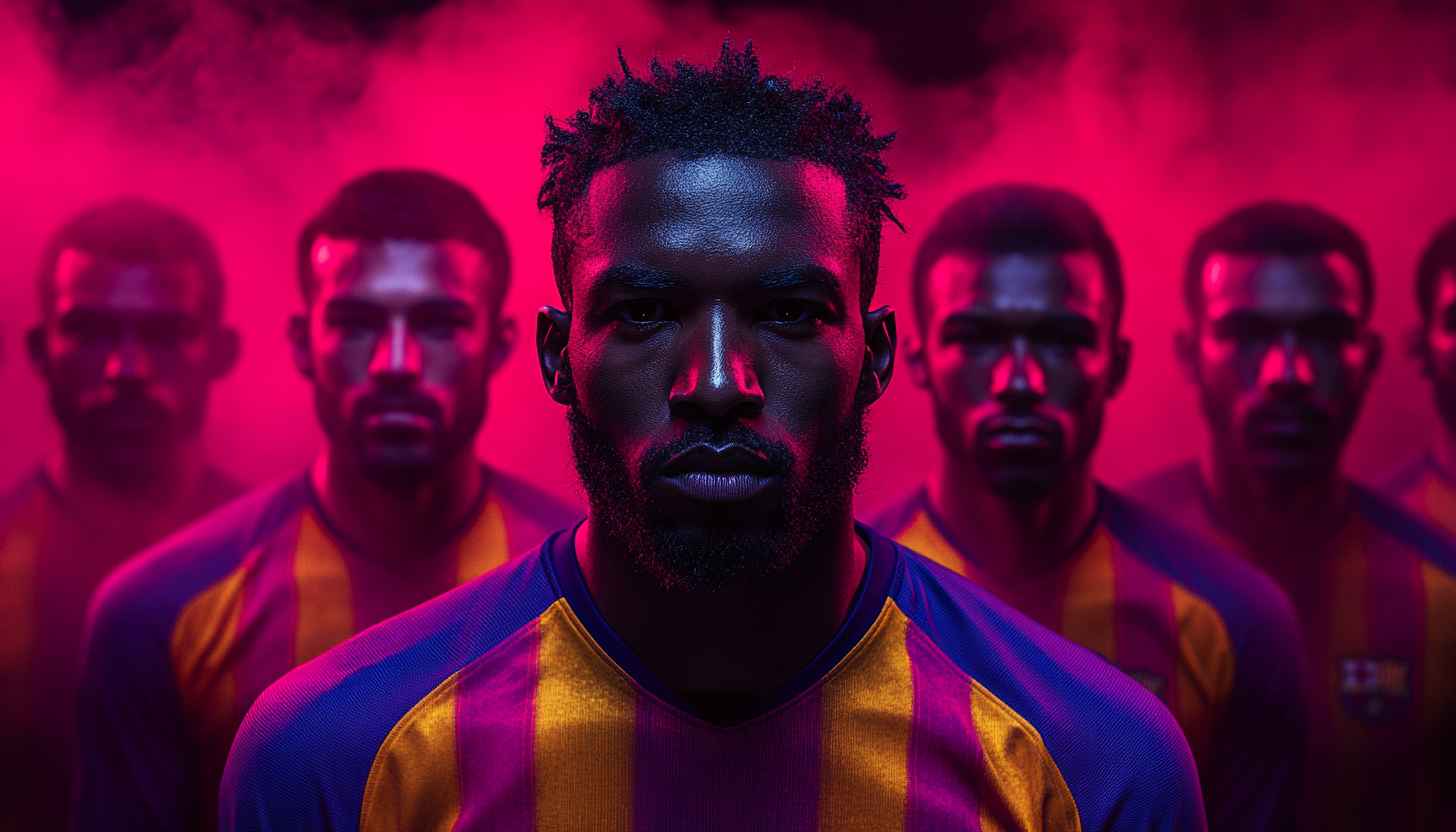 Soccer Team Wallpaper, Football Club Background, Sports Player Art