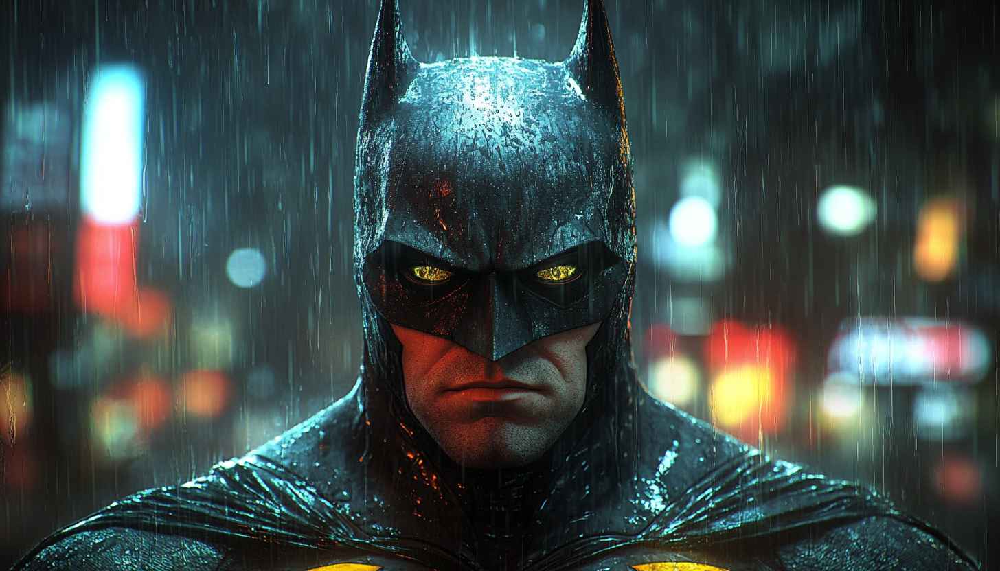 Batman Wallpaper: Dark Knight Rises, Gotham City, Superhero Art