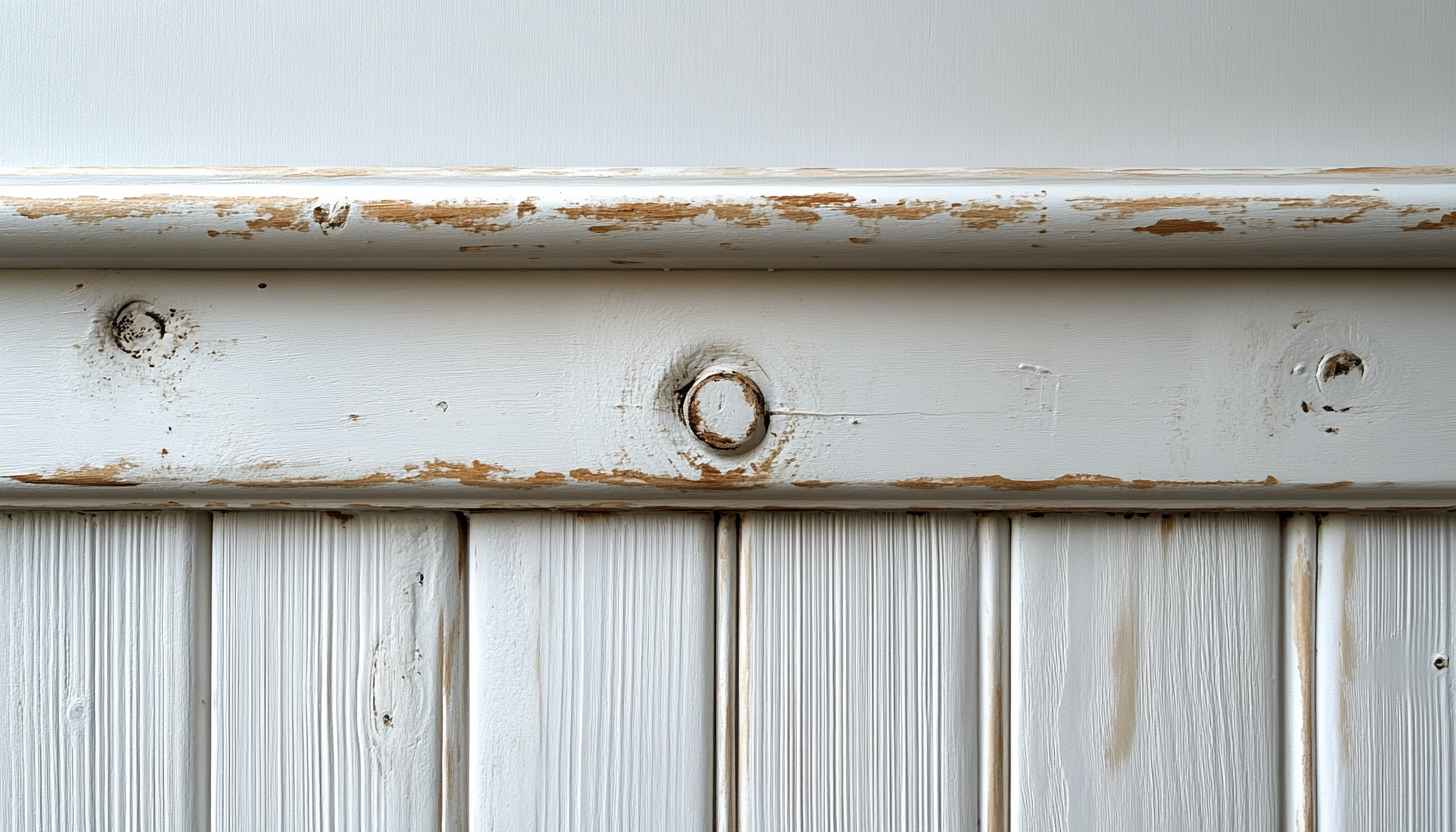 Distressed Wood Wallpaper, White Painted Wood Texture Background