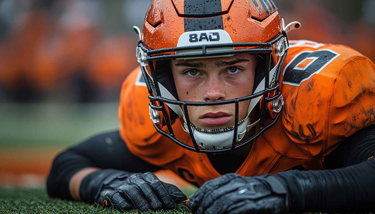 American Football Wallpaper, Athlete, Sports Wallpaper, Helmet, Young Player