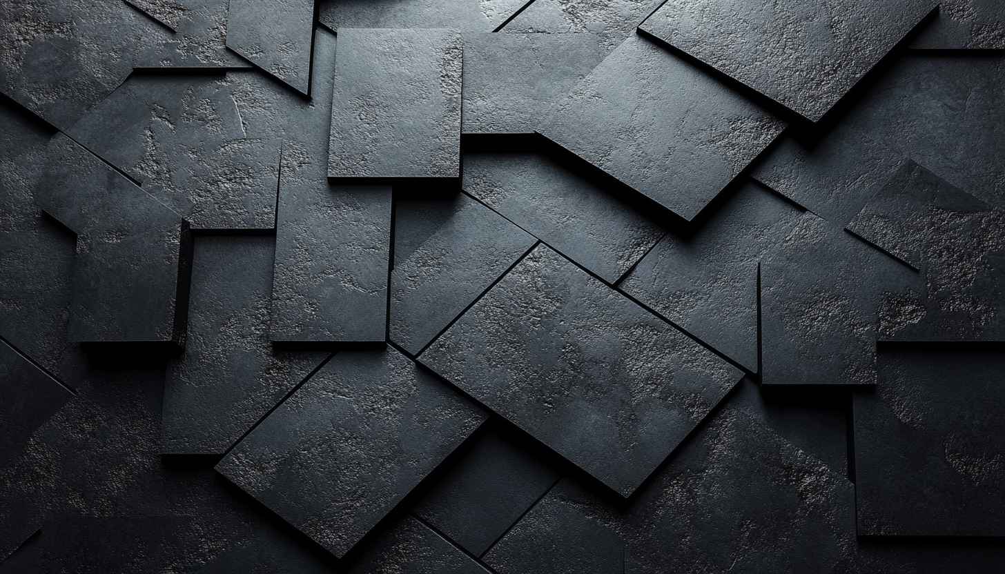 Abstract Dark Stone Tile Texture Wallpaper for Phone and Desktop