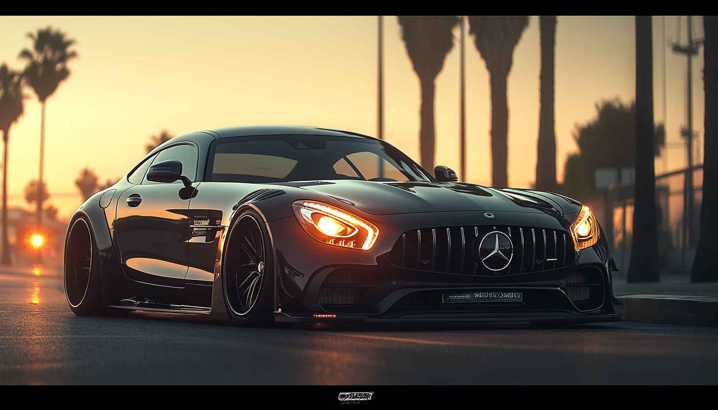 Mercedes AMG GT Wallpaper: Luxury Car Wallpaper, Exotic Car Wallpaper