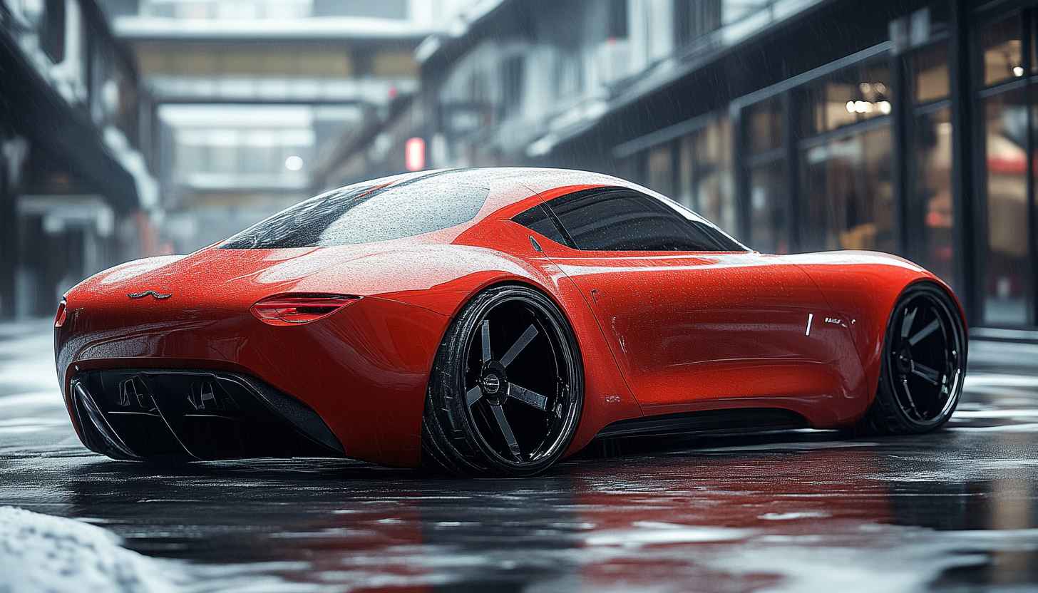 Red Aston Martin Car Wallpaper, Luxury Vehicle, Supercar, Automotive