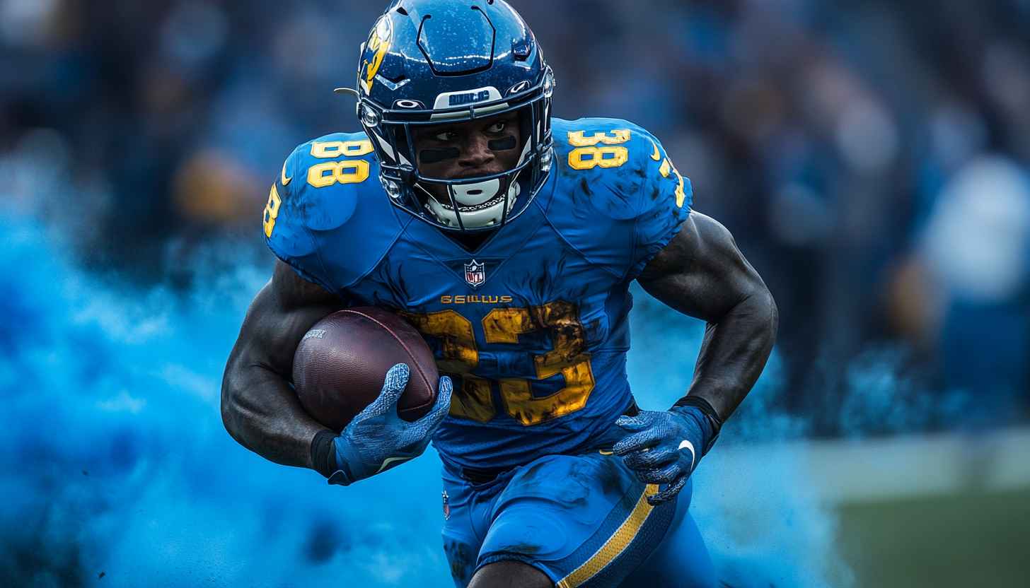 American Football Player Wallpaper for Desktop and Mobile 4K