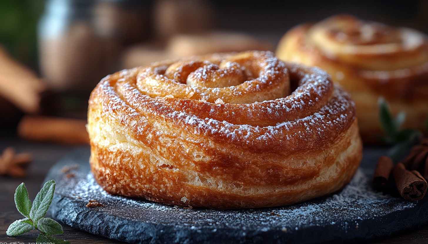Cinnamon Roll Wallpaper, Pastry Wallpaper, Food Wallpaper, Dessert Wallpaper
