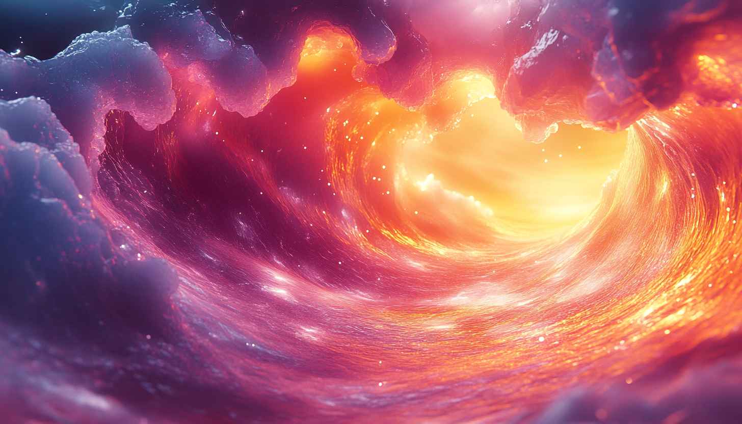 Abstract Space Nebula 4K Wallpaper for Desktop Backgrounds