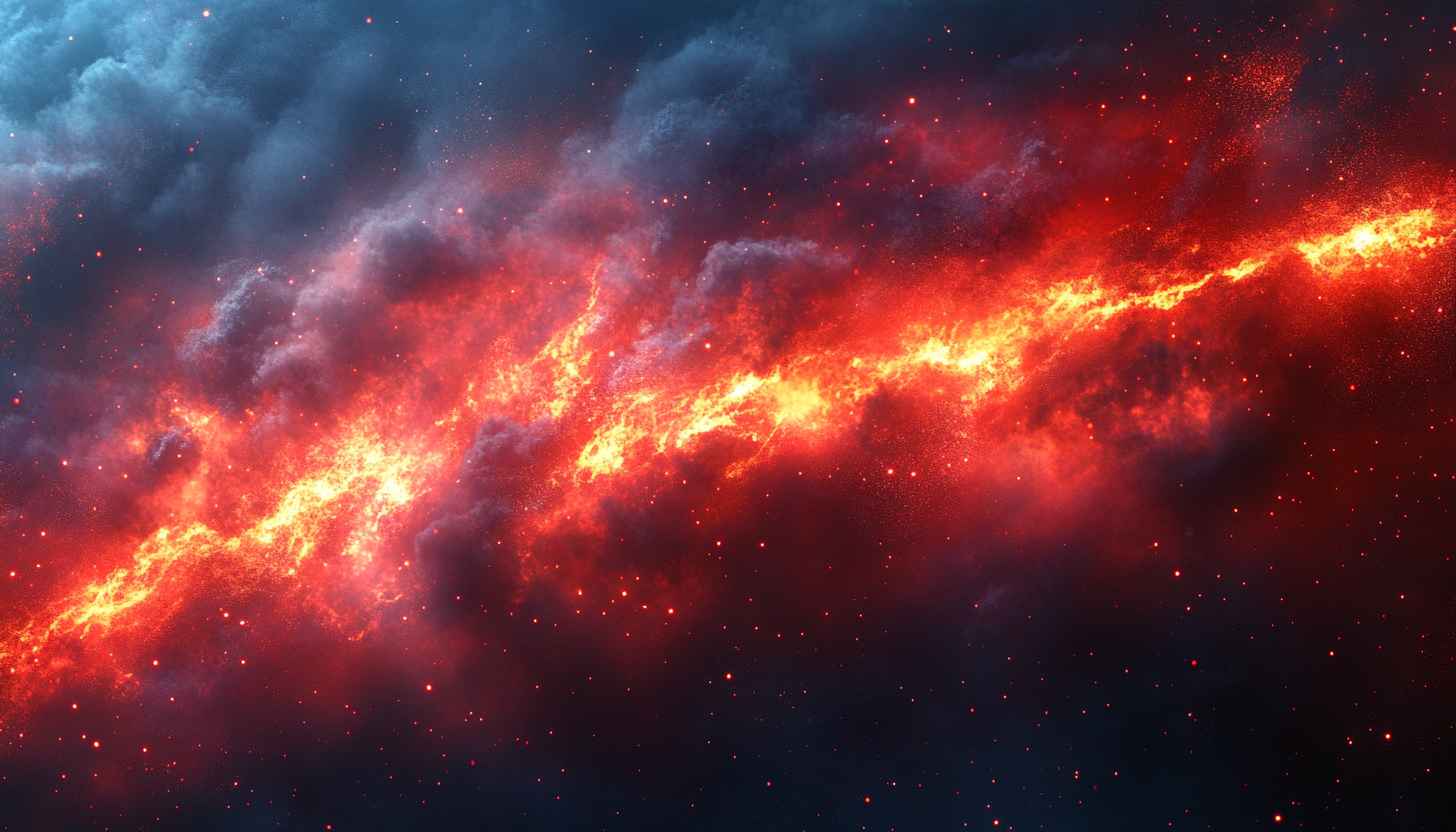 Vibrant Galaxy Nebula Wallpaper for Desktop, Laptop and Mobile