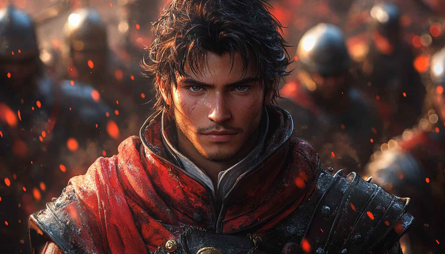 Warrior Wallpaper, Medieval Knight Wallpaper, Fantasy Art Wallpaper, 4K