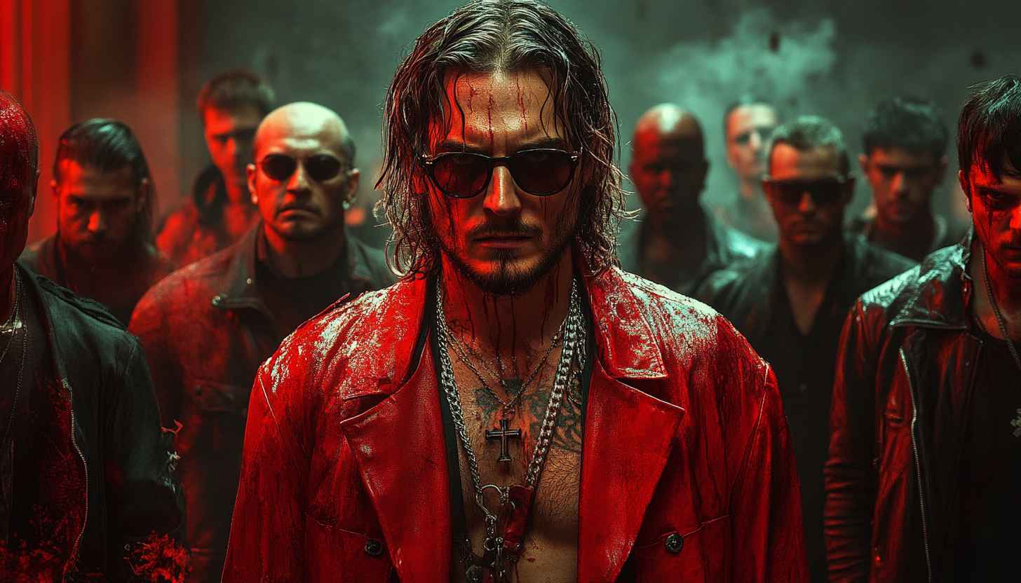 Gangster Movie Wallpaper: Bloody Gang Leader 4k Wallpaper For Desktop
