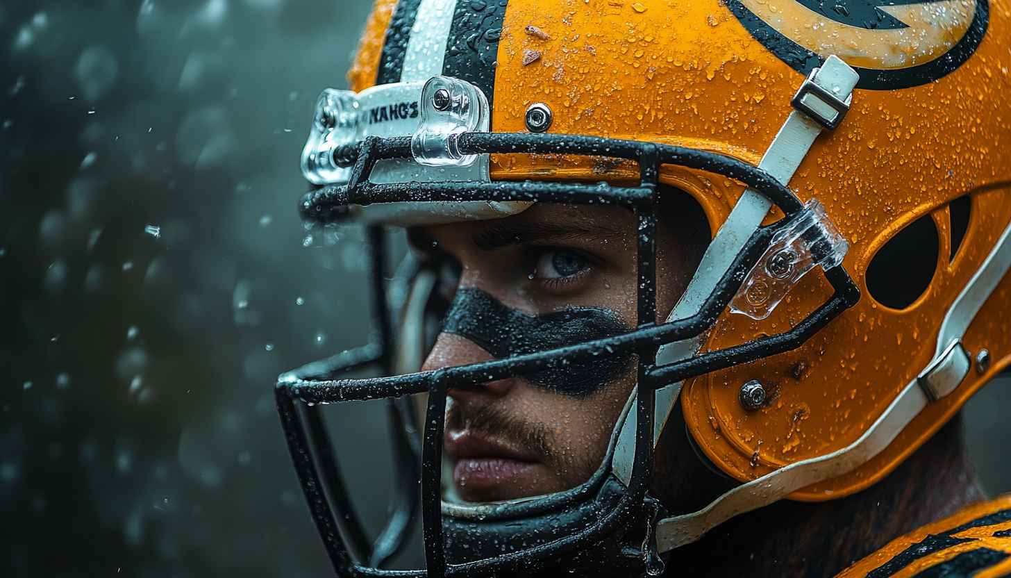 American Football Wallpaper, Sports Wallpaper, Athlete Wallpaper, Portrait Wallpaper