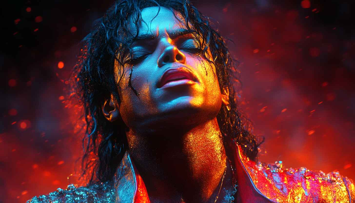 Michael Jackson HD Wallpaper, Portrait, Artistic Render, Celebrities