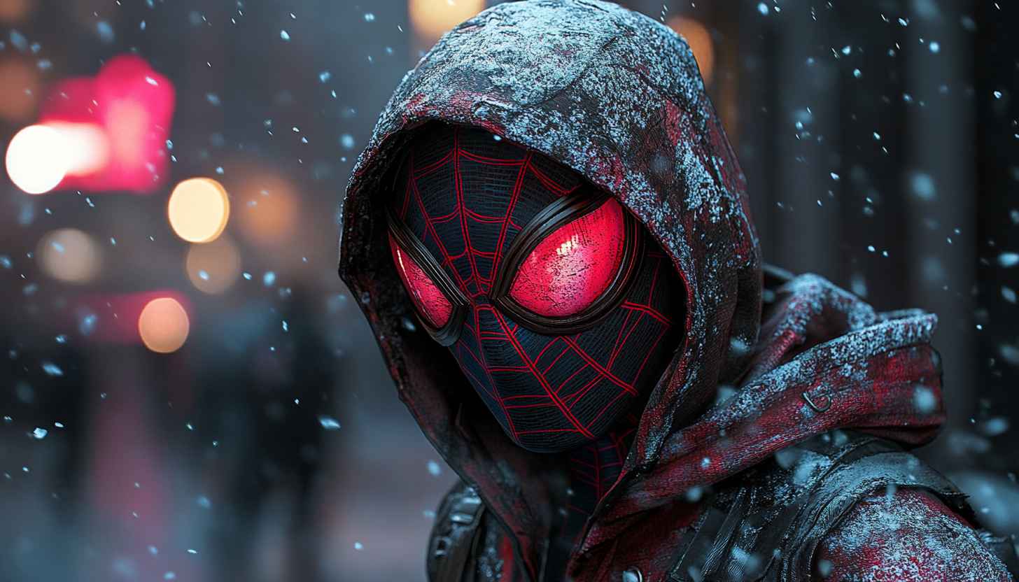 Miles Morales Spider-Man Wallpaper, Superhero, Marvel, 4k, HD