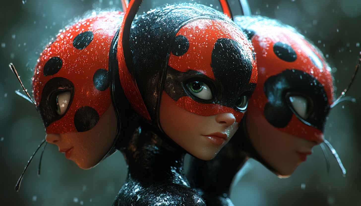 Miraculous Ladybug Wallpaper, Ladybug 4k Wallpaper, Cartoon Wallpaper