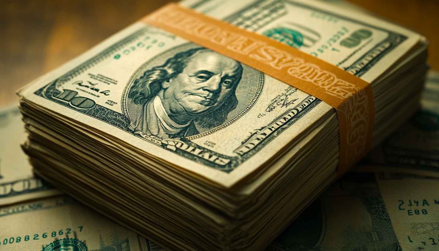 Hundred Dollar Bills Wallpaper, Currency Wallpaper, Money Theme Wallpaper