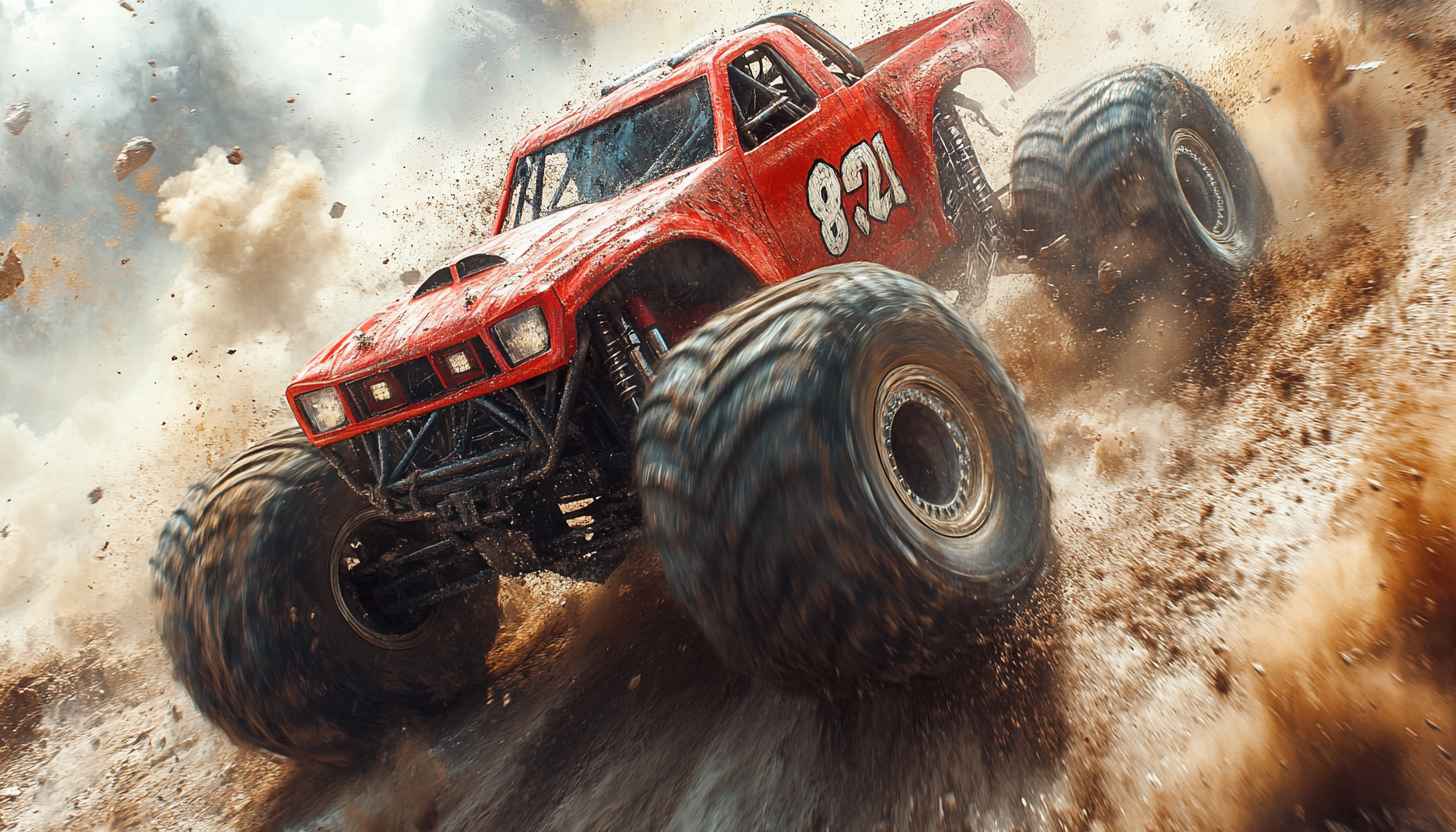 Monster Truck Wallpaper, Off-Road Vehicle Wallpaper, Racing Car Wallpaper