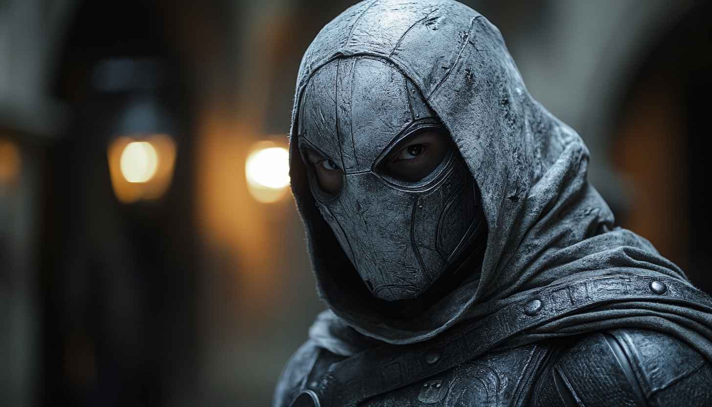 Moon Knight Wallpaper, Marvel Series, Superhero Mask, HD Background