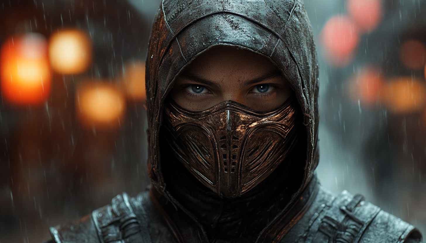 Mortal Kombat Scorpion Wallpaper, Gaming Wallpaper, 4k, Desktop