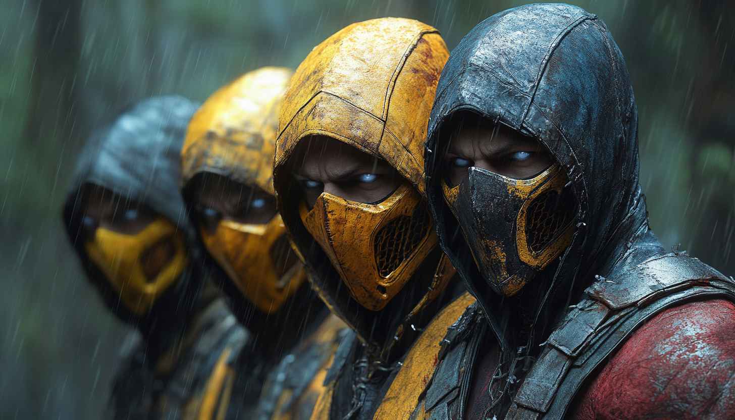 Mortal Kombat Scorpion Wallpaper, Ninja Warrior HD Wallpaper