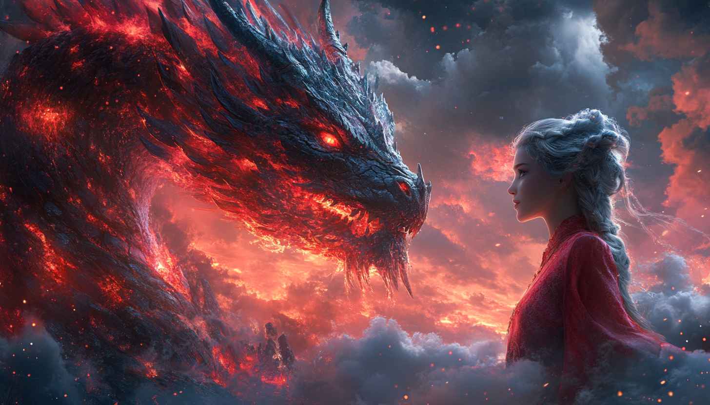 Daenerys and Dragon Wallpaper, Game of Thrones HD Wallpaper