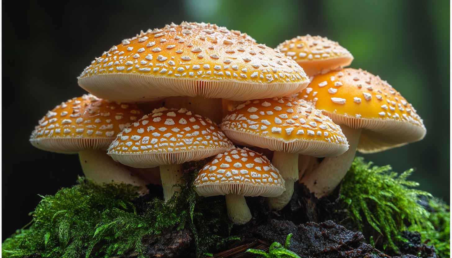 Amanita Muscaria Mushroom Wallpaper: Nature, Forest, 4K, Desktop