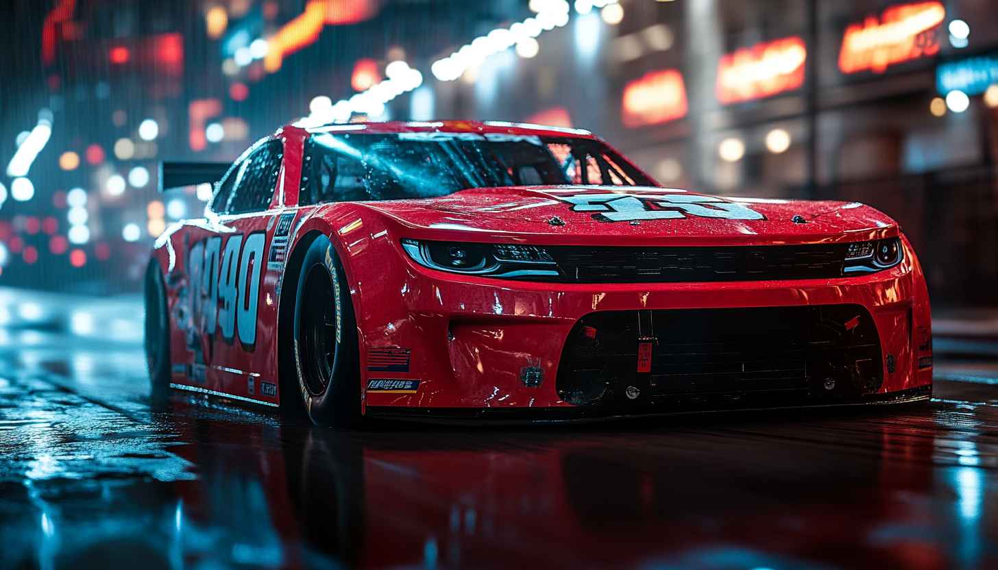 Red Race Car Wallpaper, Racing Car Wallpaper, Sports Car Wallpaper