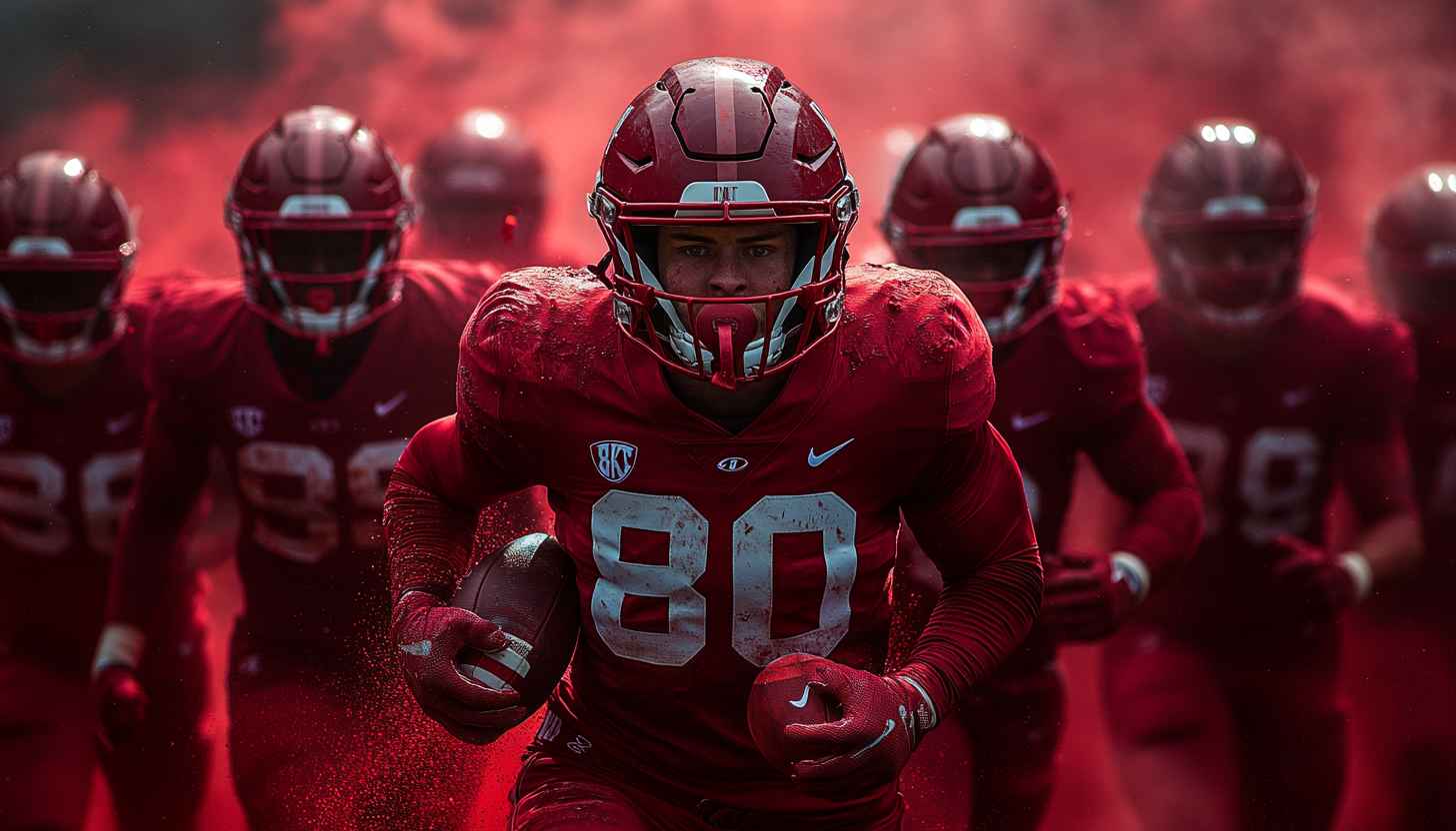 Alabama Crimson Tide Football Team Wallpaper 4K HD