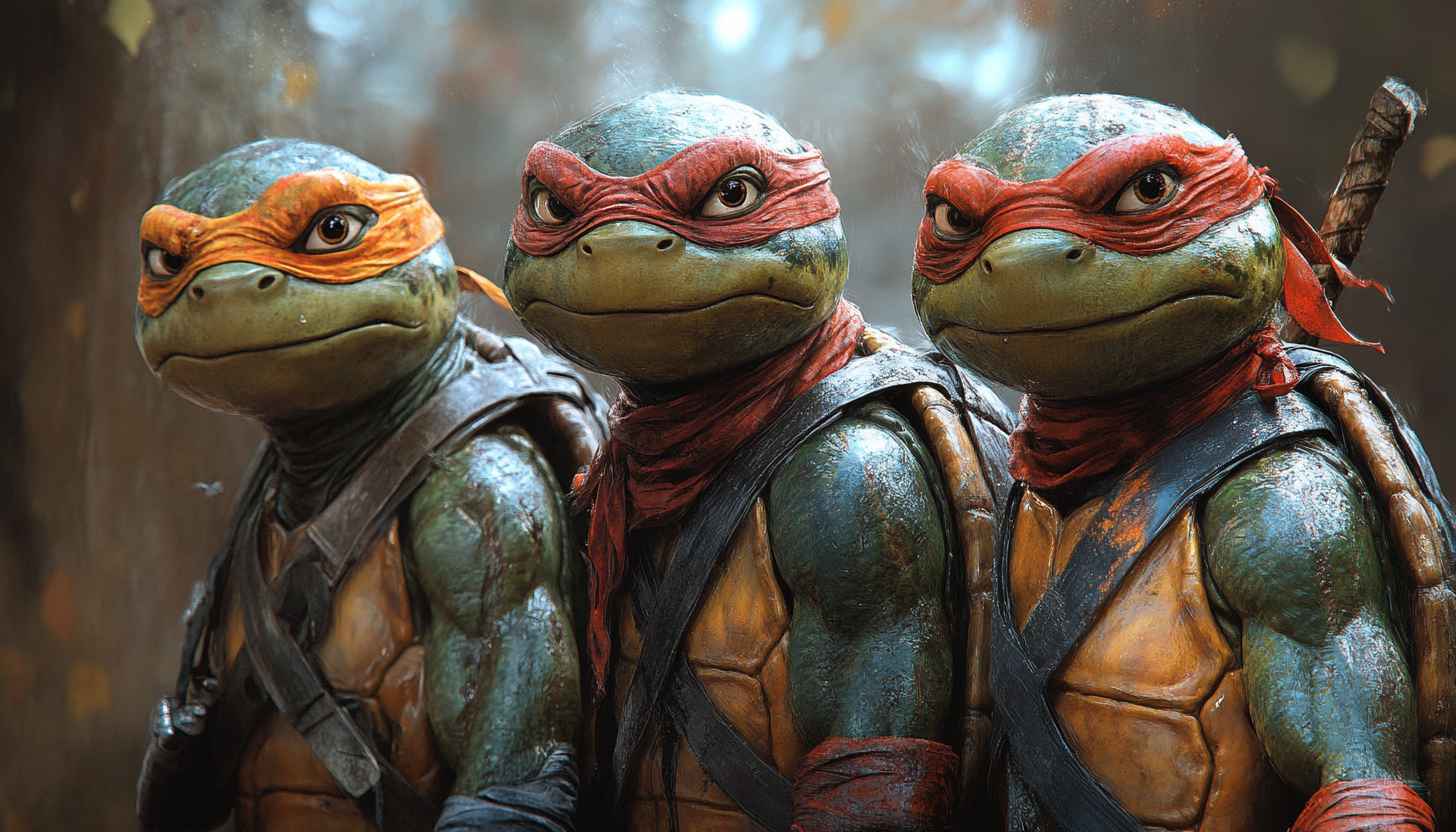 Ninja Turtles Wallpaper, HD Wallpaper, Desktop Background, 4k Wallpaper