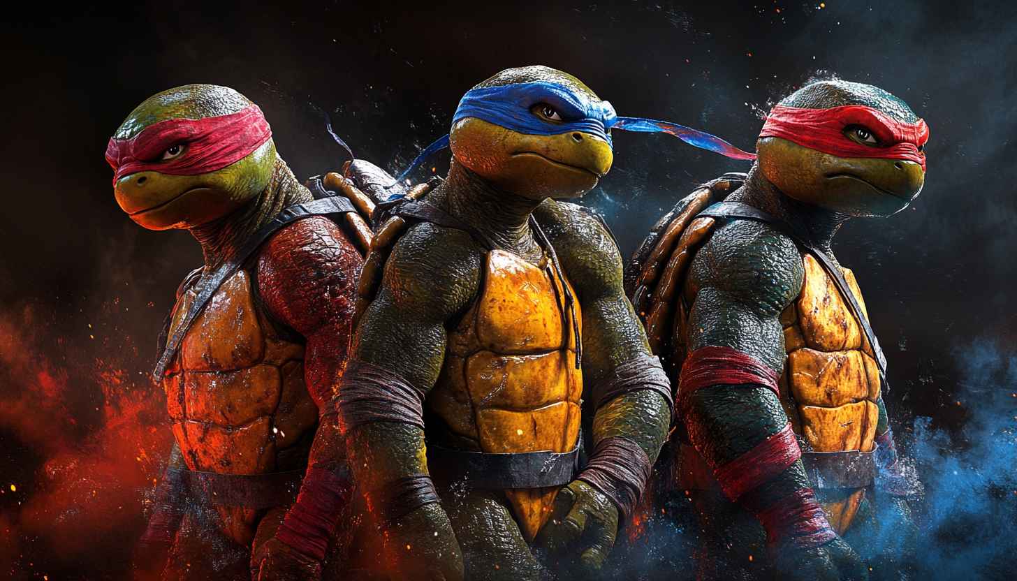 Teenage Mutant Ninja Turtles Wallpaper, TMNT 4K Wallpaper
