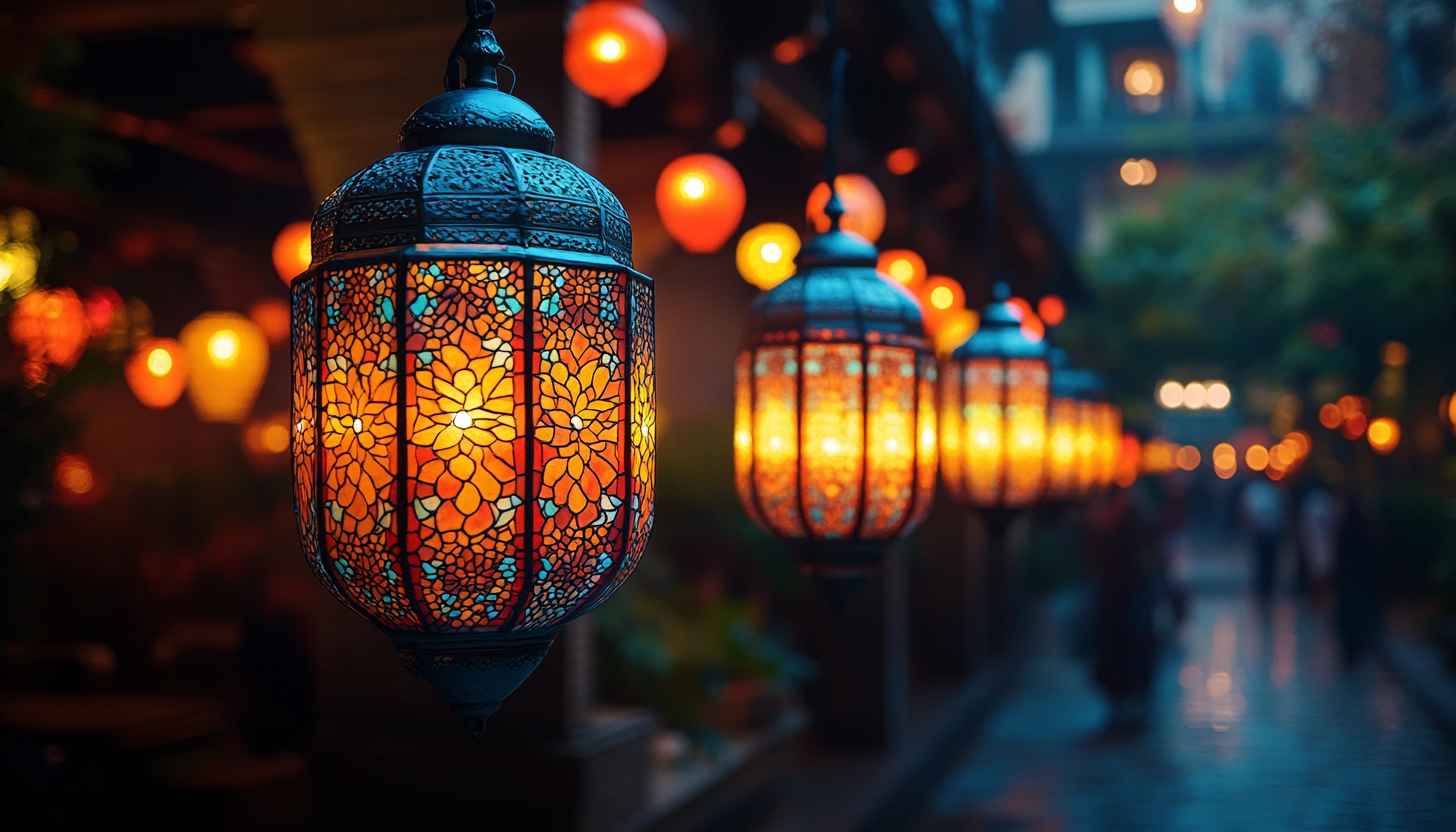 Ramadan Lantern Wallpaper: Festive, Decorative, and Religious Theme Decor