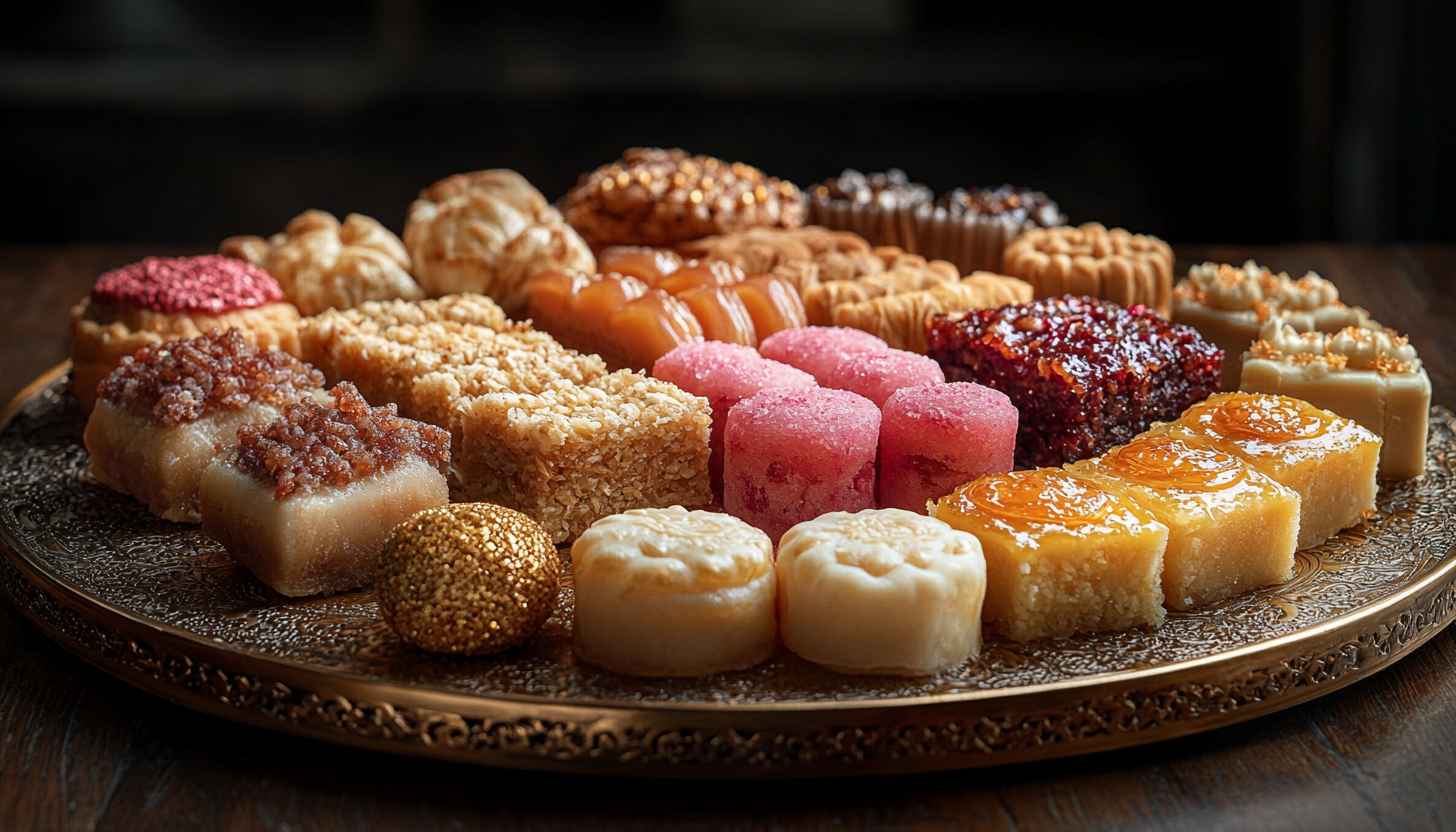 Delicious Sweets Wallpaper, Food Photography, Dessert Background for Desktop