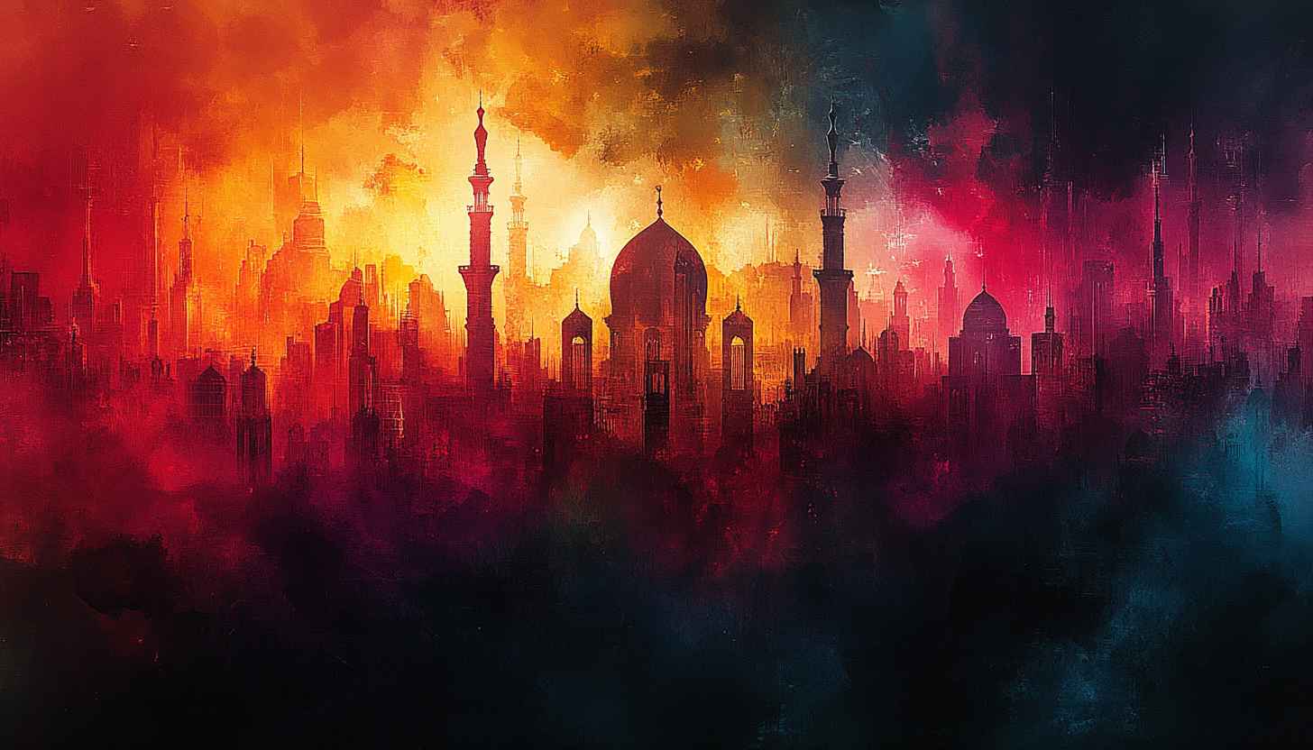 Arabic Architecture Wallpaper, Islamic, Mosque, Cityscape, Desktop, Mobile