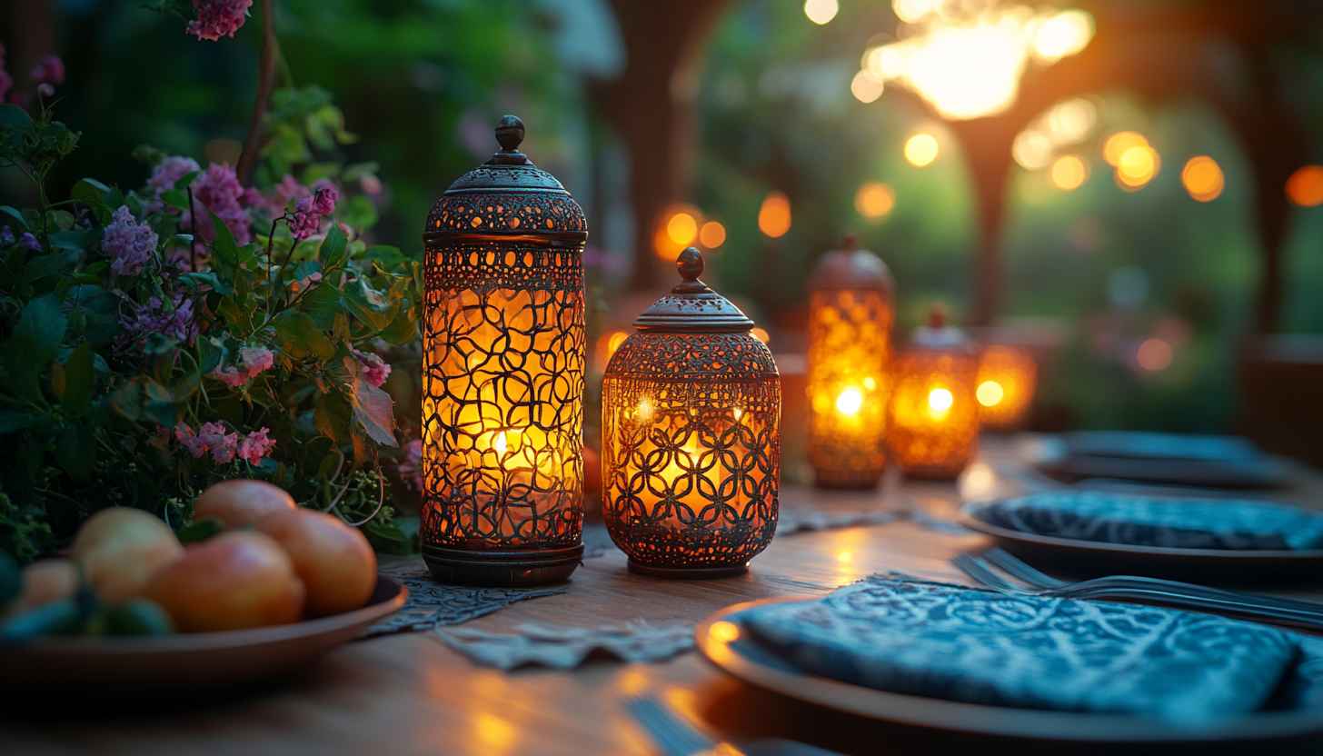 Lantern Wallpaper: Decorative Moroccan Lights for Desktop, Laptop Backgrounds
