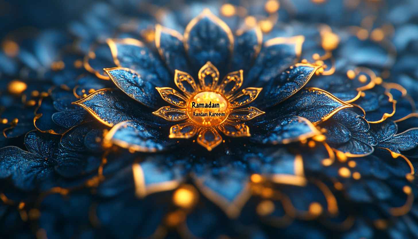 Ramadan Kareem Wallpaper, Islamic, Floral, Festive, HD Background