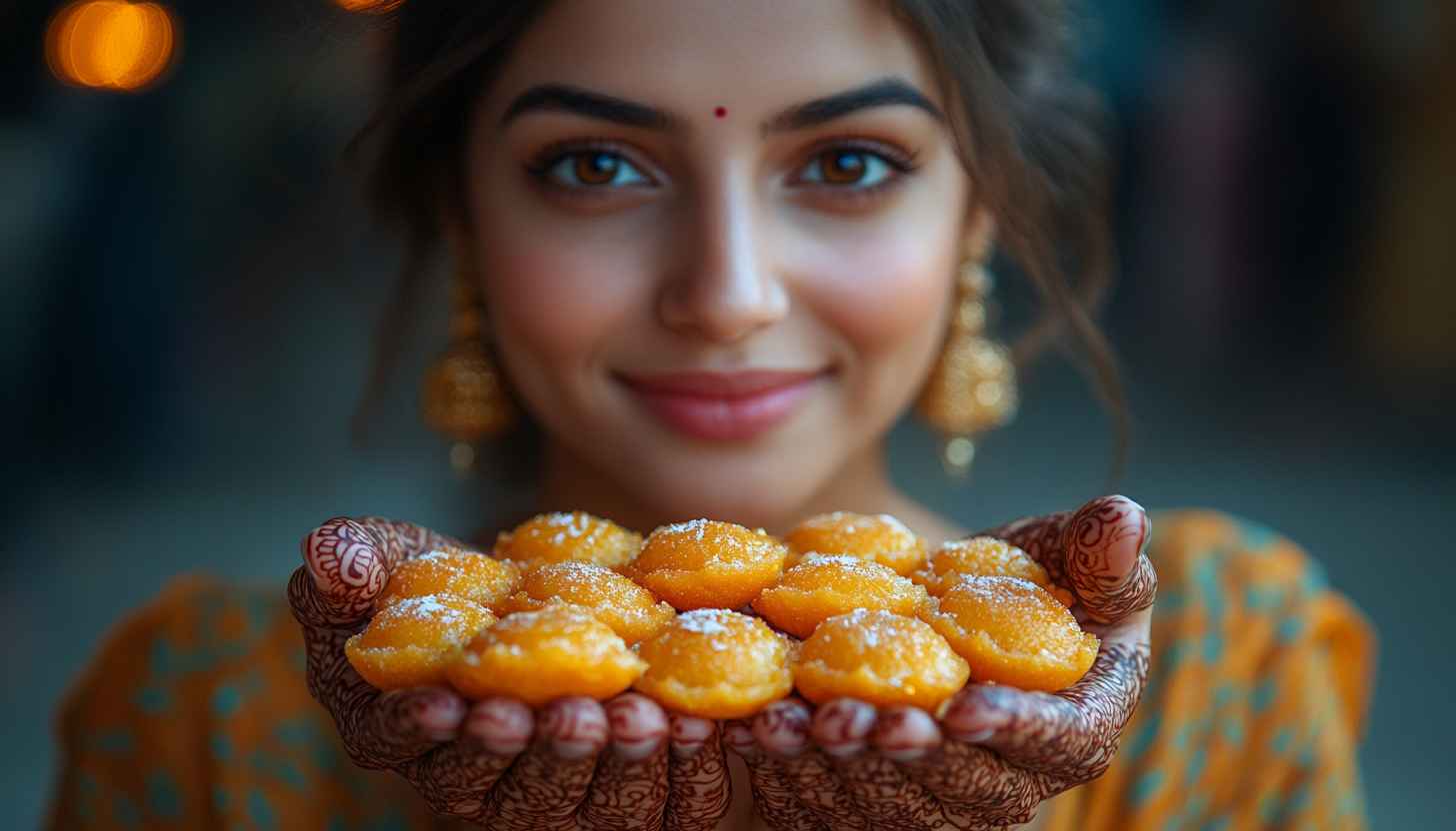 Diwali Sweets Wallpaper, Indian Festival, Celebration, Festive, HD, 4K