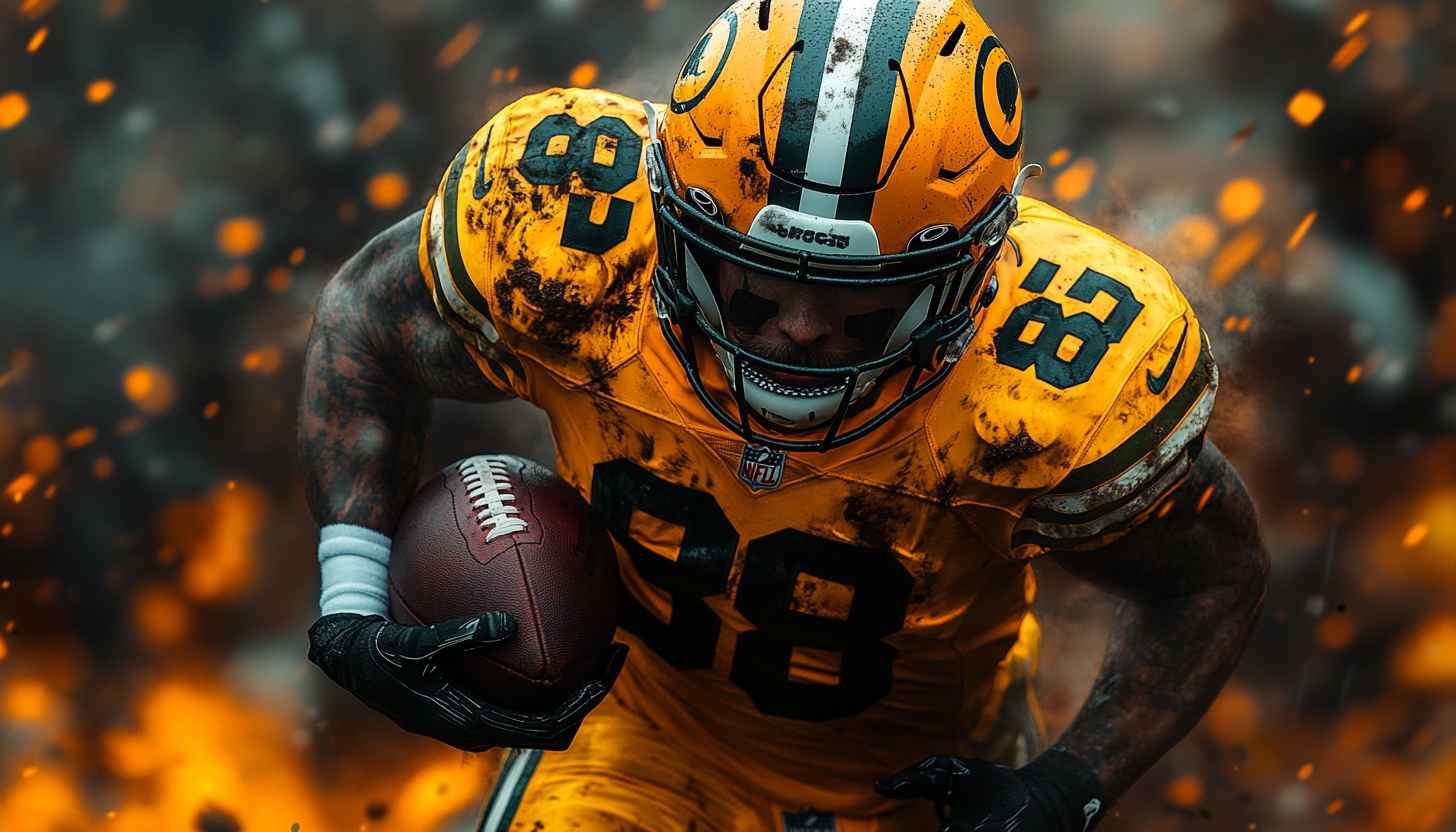 Green Bay Packers Wallpaper: NFL Football Action Shots