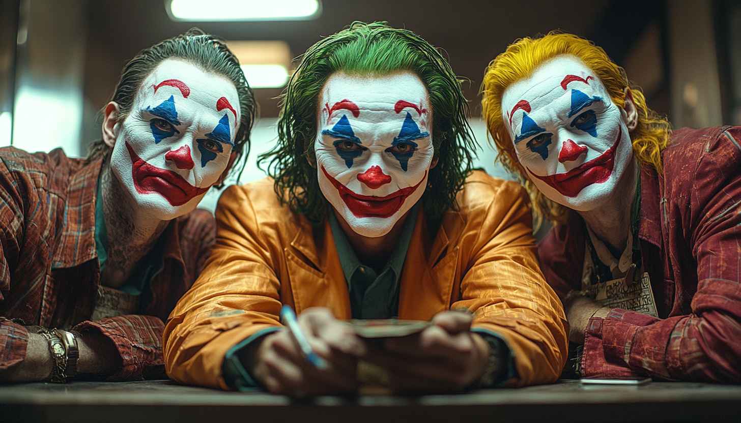 Joker Movie Wallpaper, Joaquin Phoenix, Villain, DC Comics, 4K