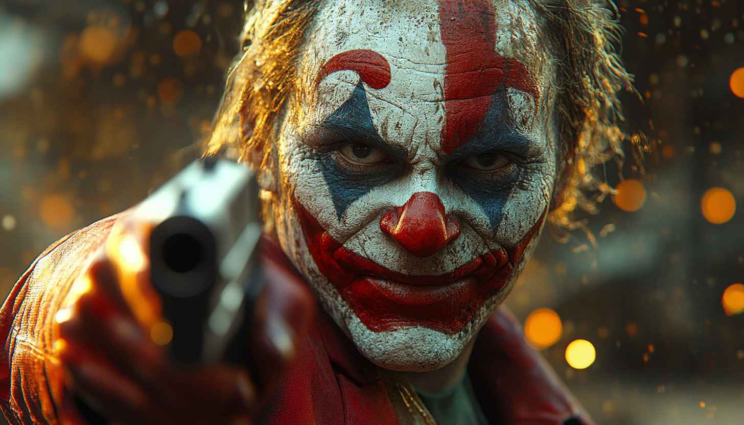 Joker Wallpaper, Joaquin Phoenix, Villain, Movie, 4k