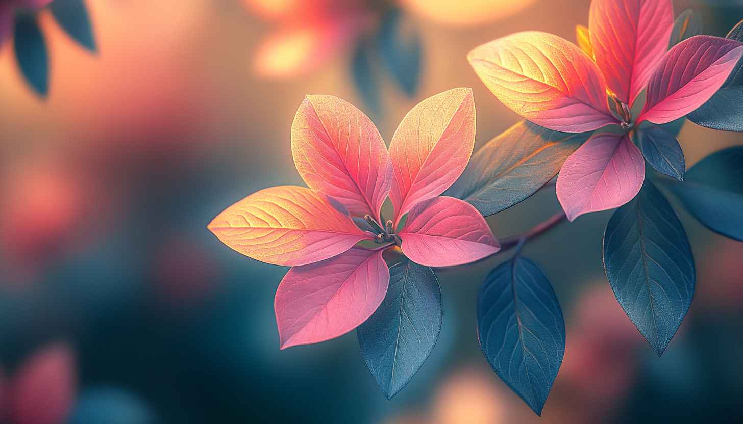 Artistic Pink Flower Wallpaper for Desktop, Laptop, Mobile Phones