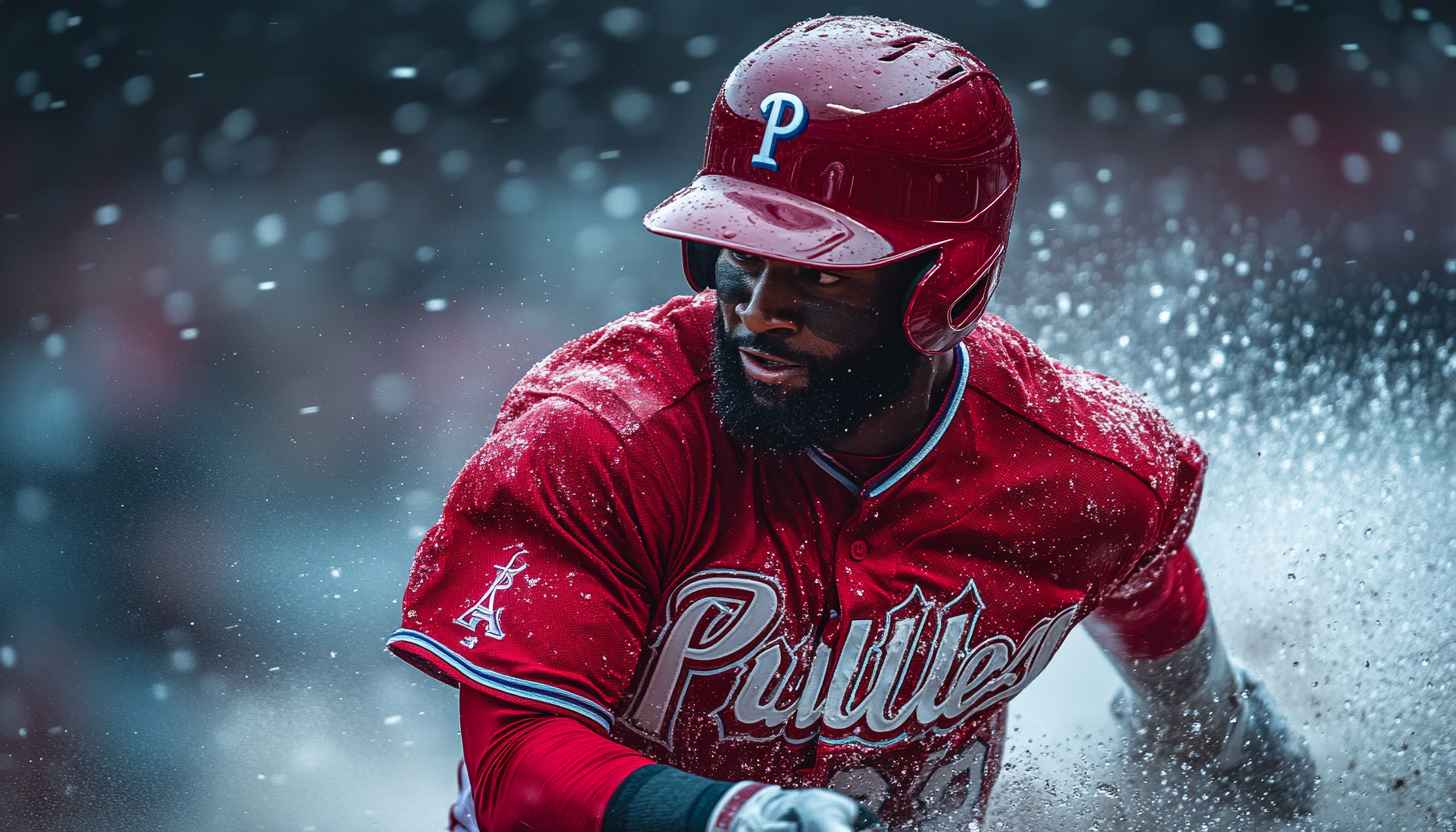 Philadelphia Phillies Baseball Player Wallpaper 4K, Sports, Team