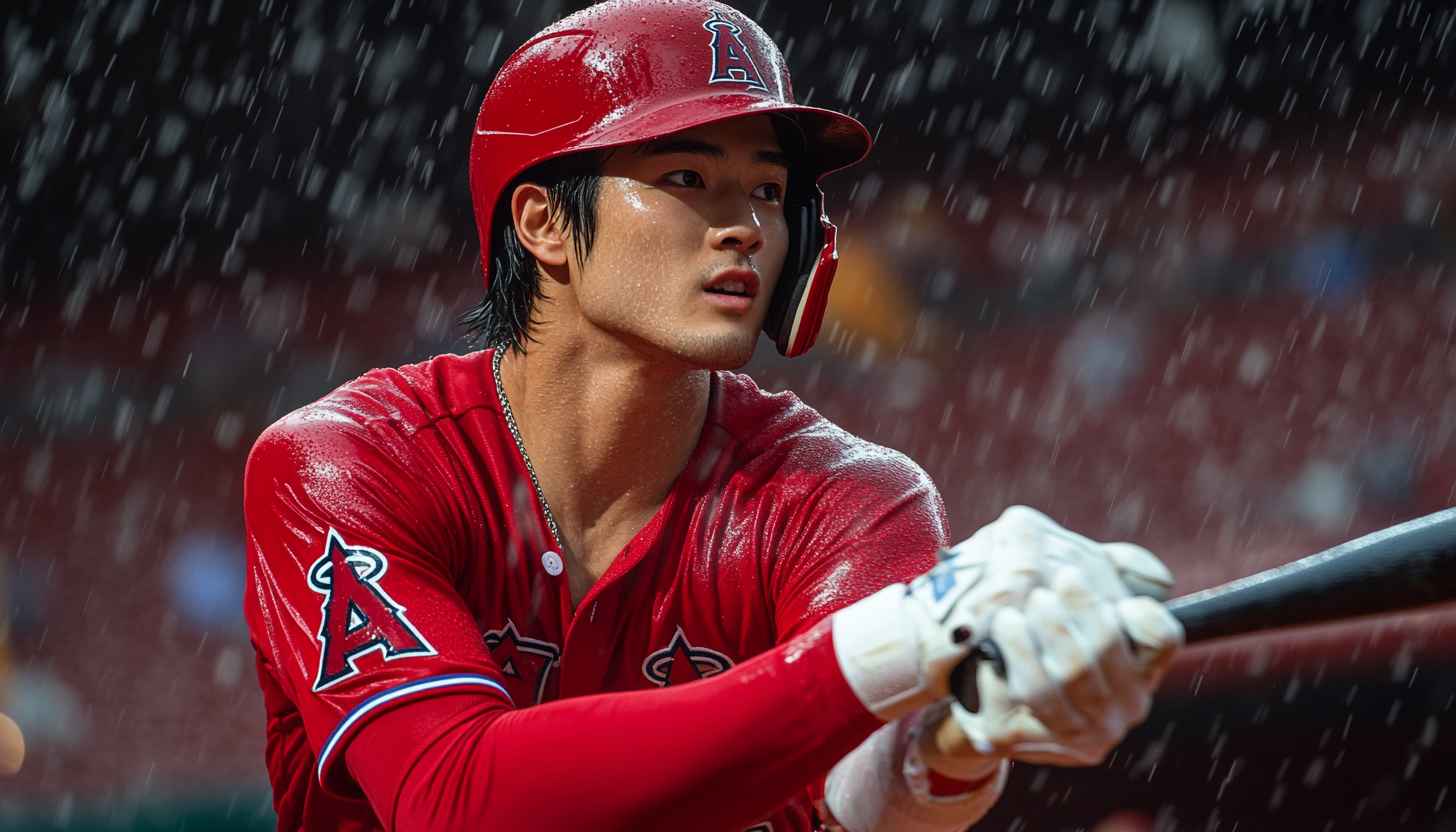 Shohei Ohtani Baseball Player Wallpaper, Sports Wallpaper, 4K Wallpaper