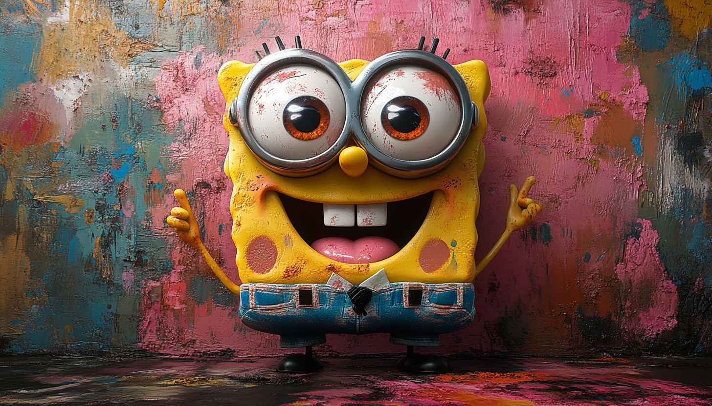 Spongebob Minion Mashup Wallpaper for Desktop and Mobile