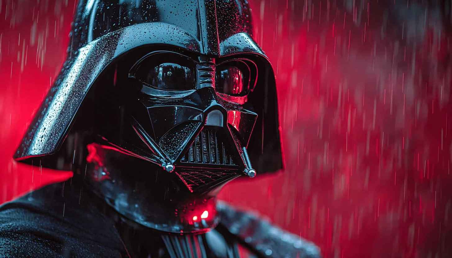 Darth Vader Wallpaper: Star Wars, Dark Side, Red Rain
