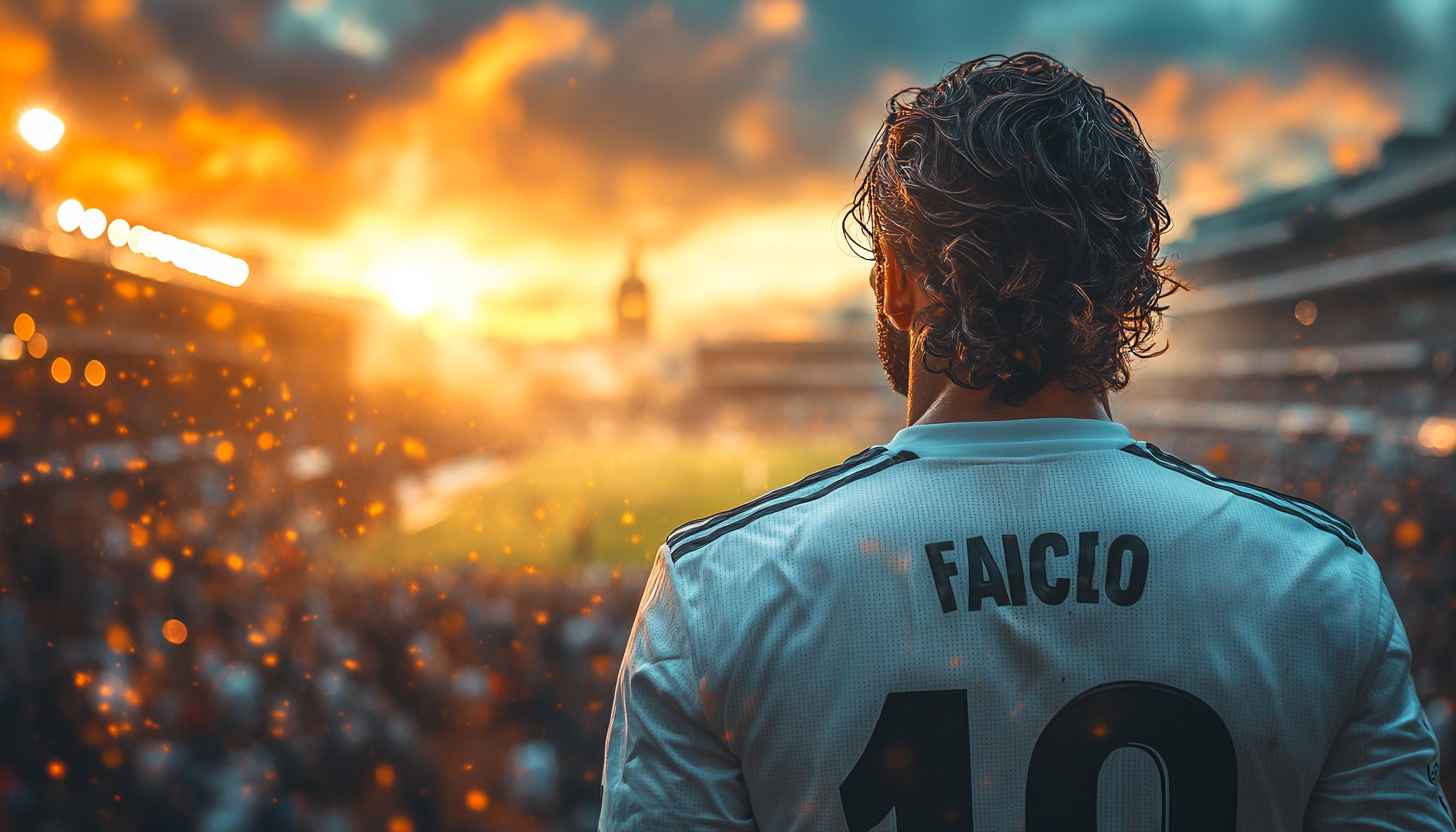 Soccer Player Wallpaper, Football Stadium, Sunset, Fan Crowd, HD