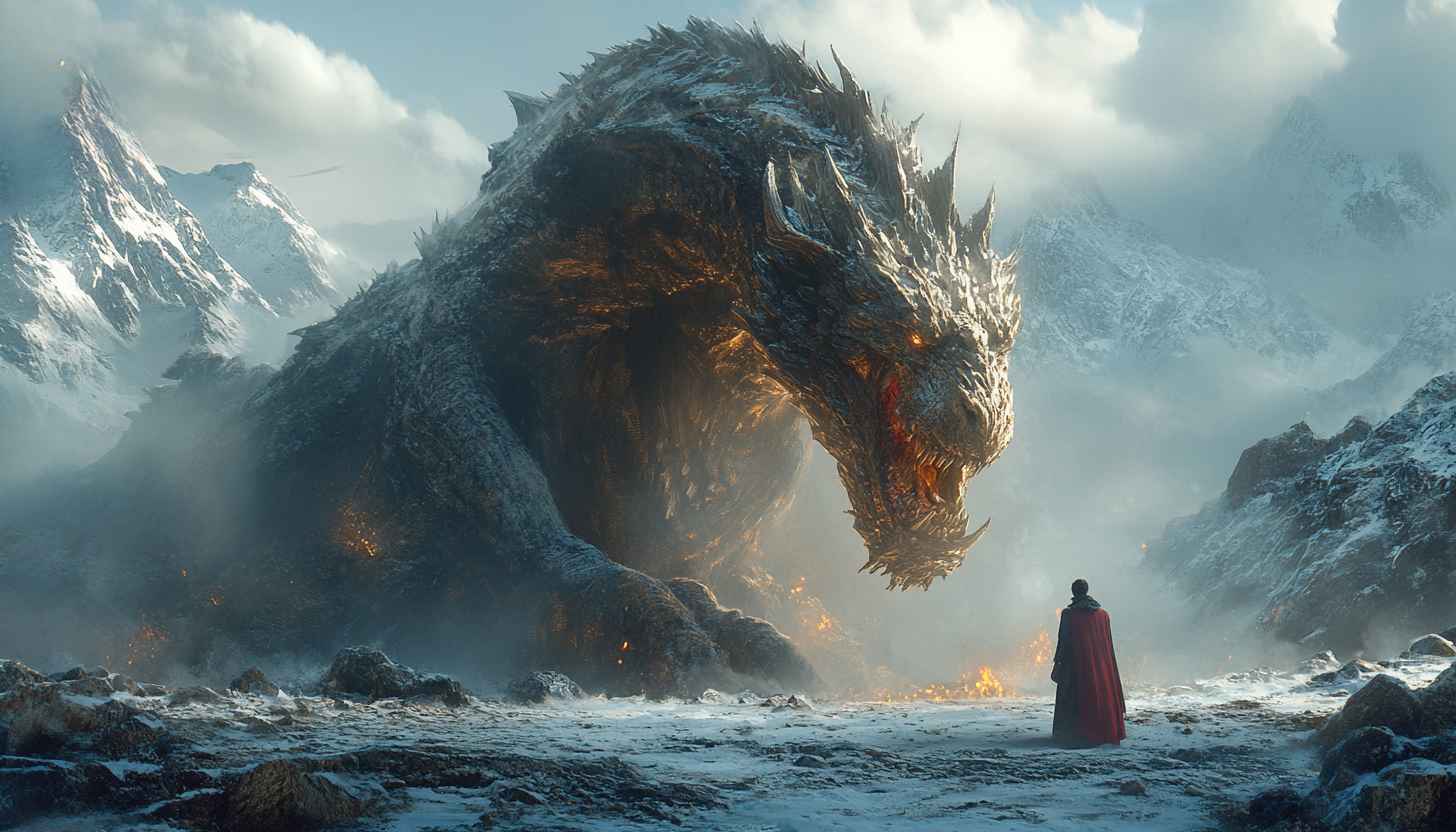 Dragon Wallpaper, Fantasy Wallpaper, 4k wallpaper, Desktop Wallpaper, Smaug